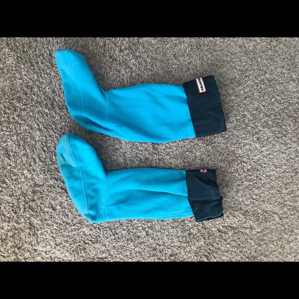Hunter boots socks size medium